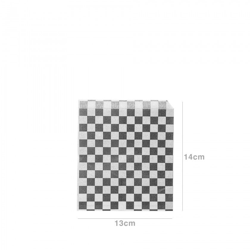 Saco Antigordura para Hambrguer 13X14cm Pack 1000