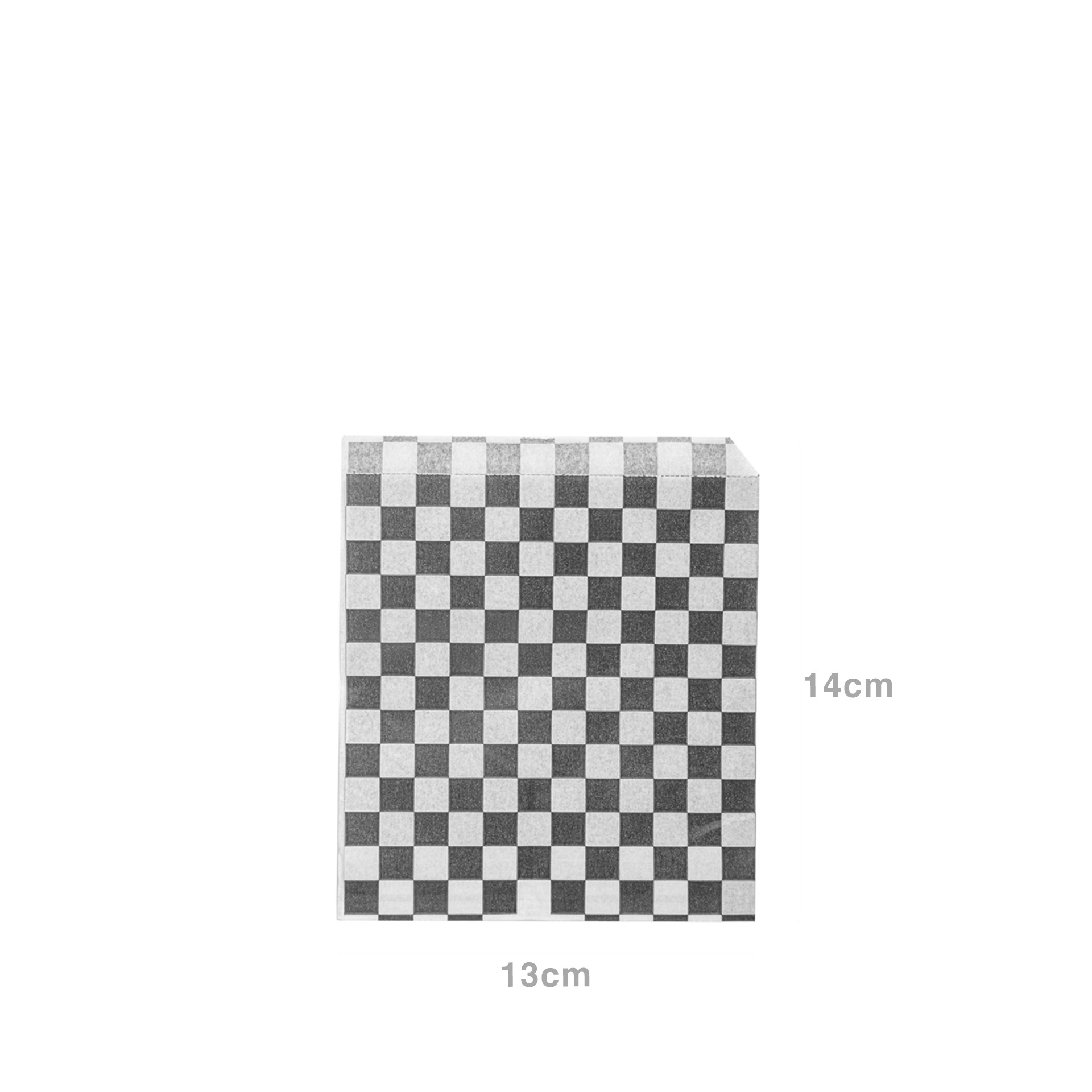 Saco Antigordura para Hambúrguer 13X14cm Pack 1000