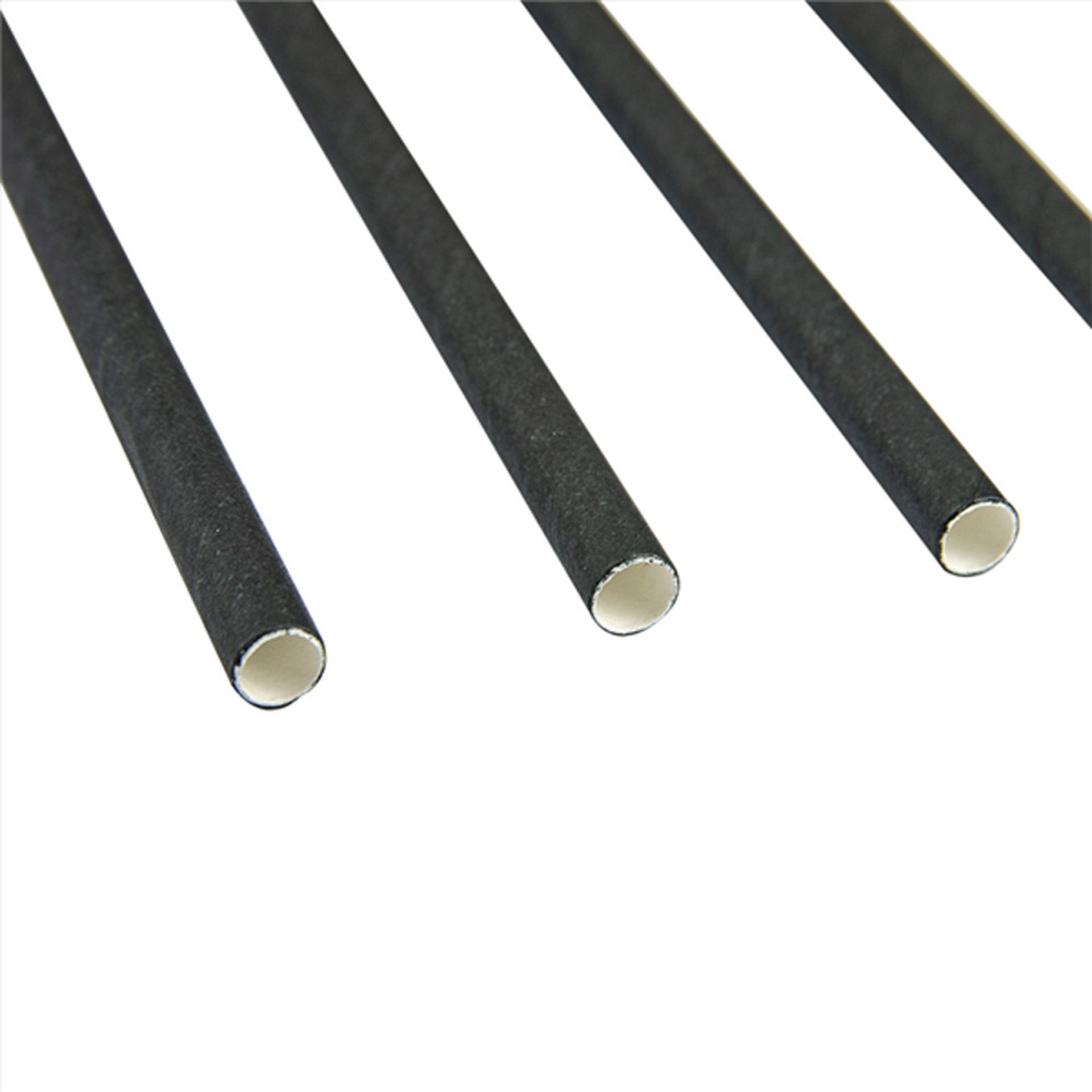 Palhinha Direita Papel Preto 0.6X20cm Pack 250