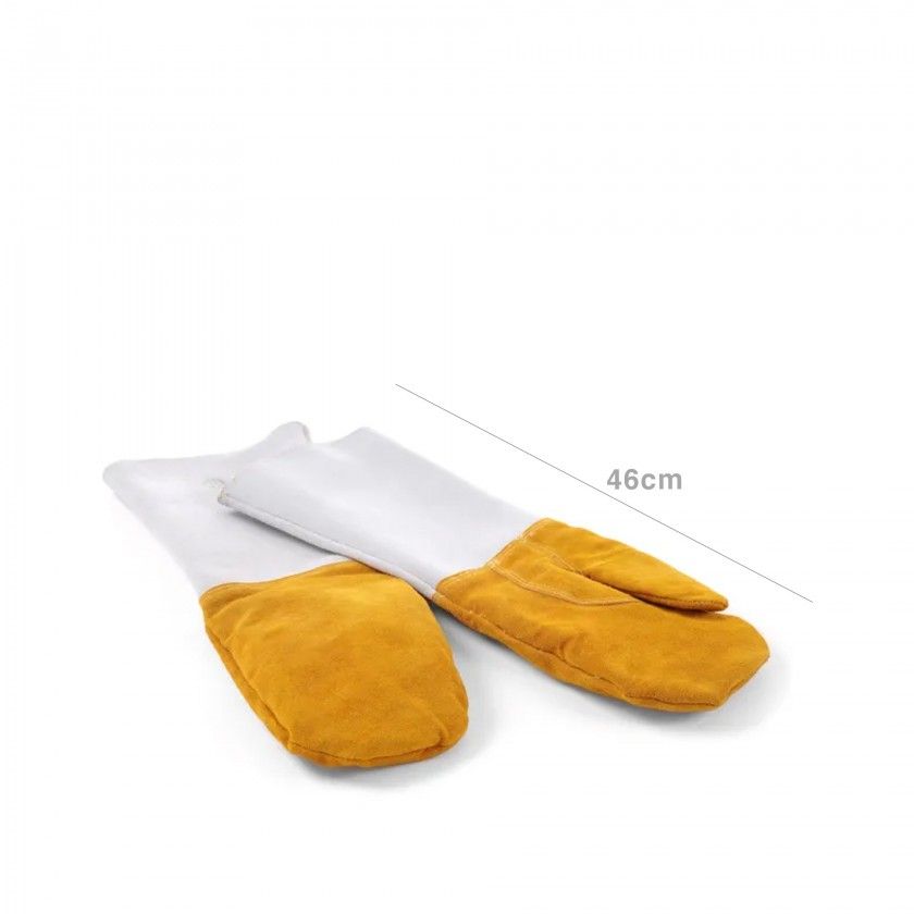 Luva Forno Pele 46cm Pack 2