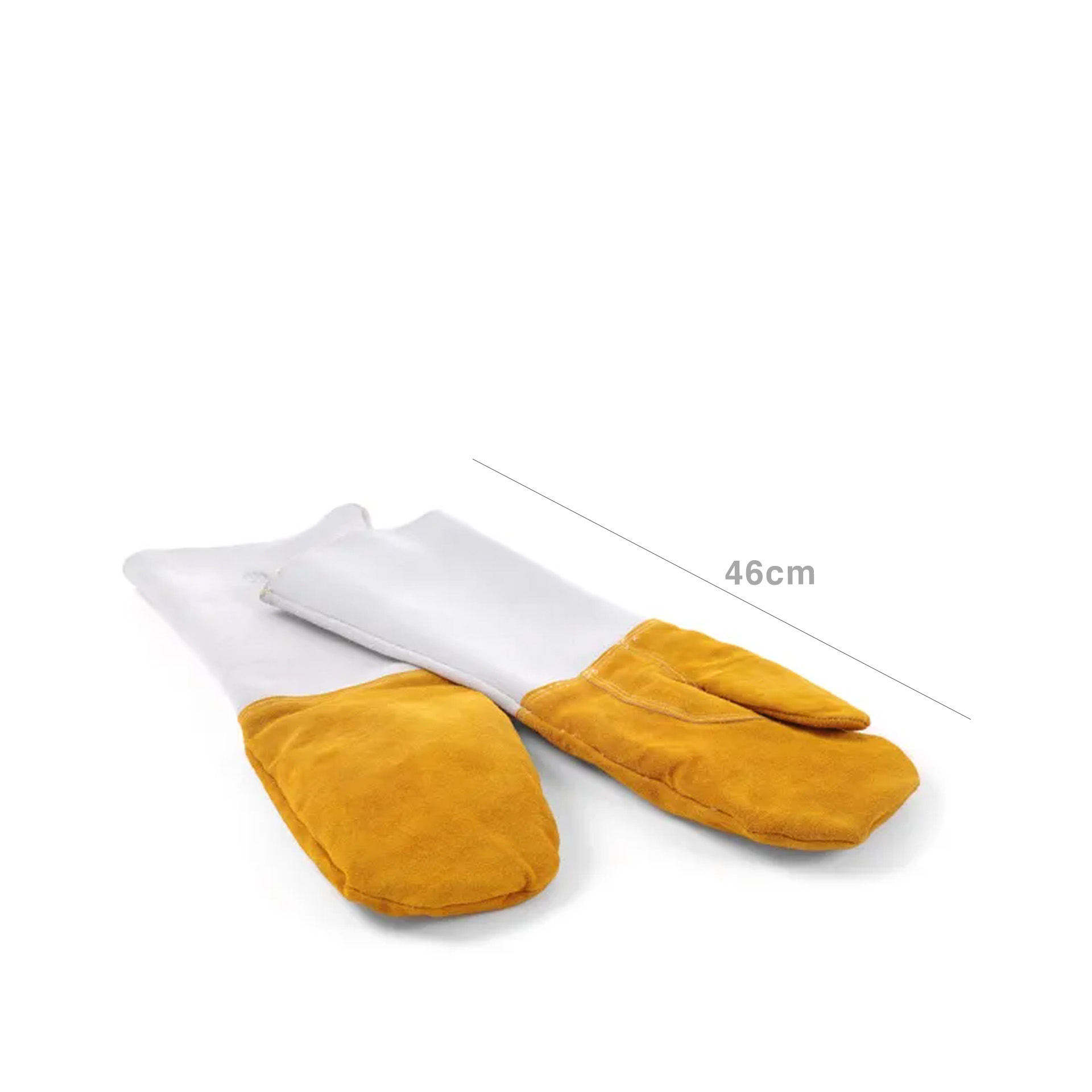 Luva Forno Pele 46cm Pack 2