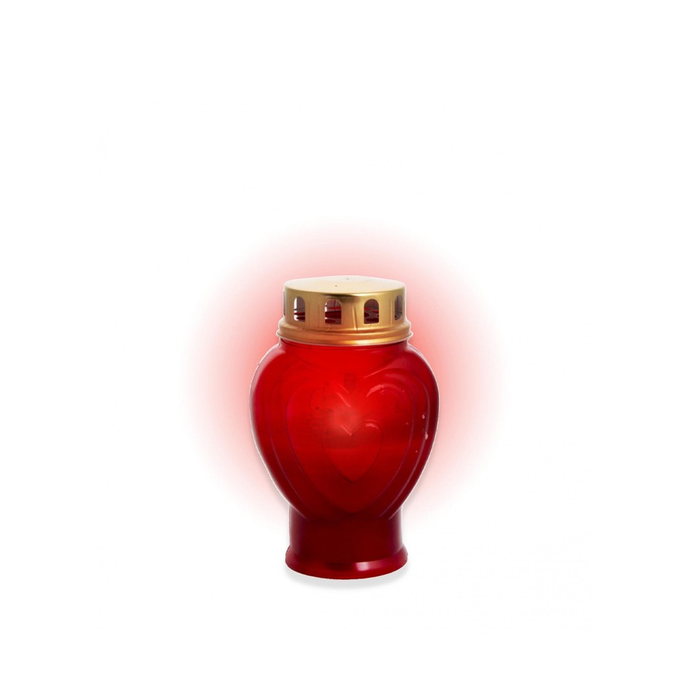 C�rio El�trico Cora��o Vermelho N.1 300 Dias 14cm