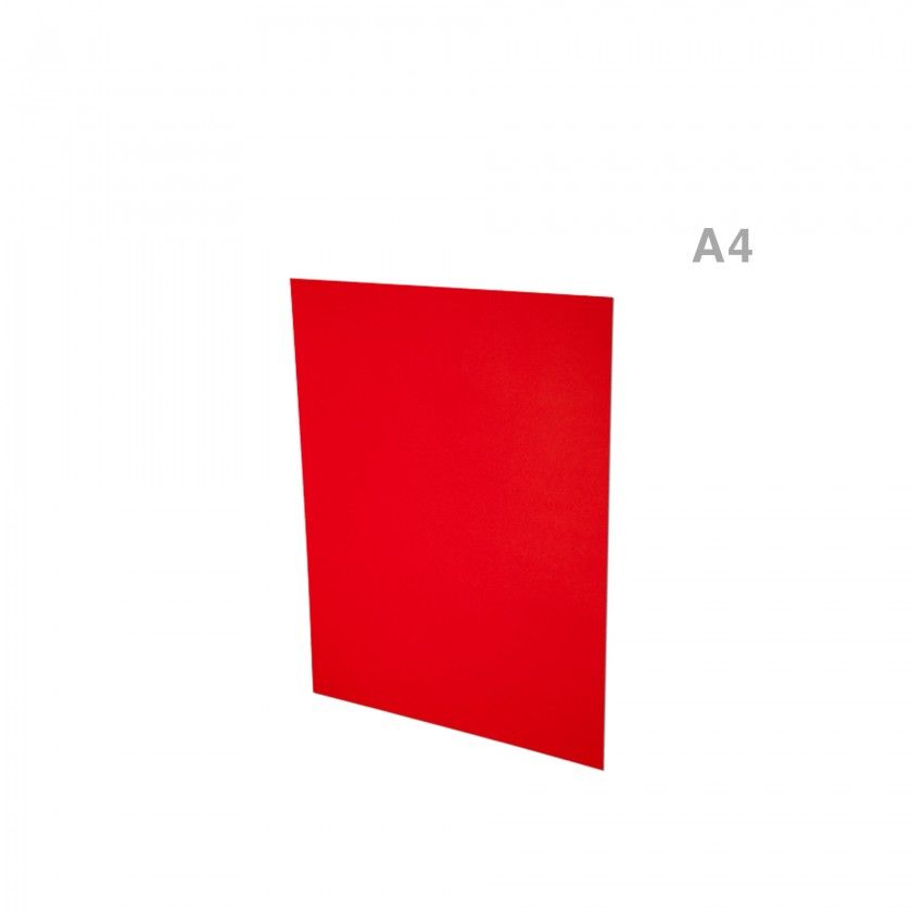 Cartolina Fabriano Vermelho A4 185gr