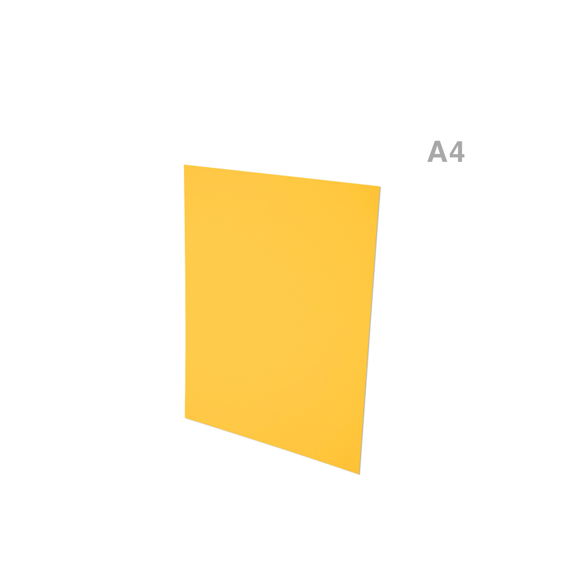 Cartolina Fabriano Amarelo Banana A4 185gr