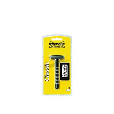 L�mina Barbear Wilkinson Classic + 5 Recargas