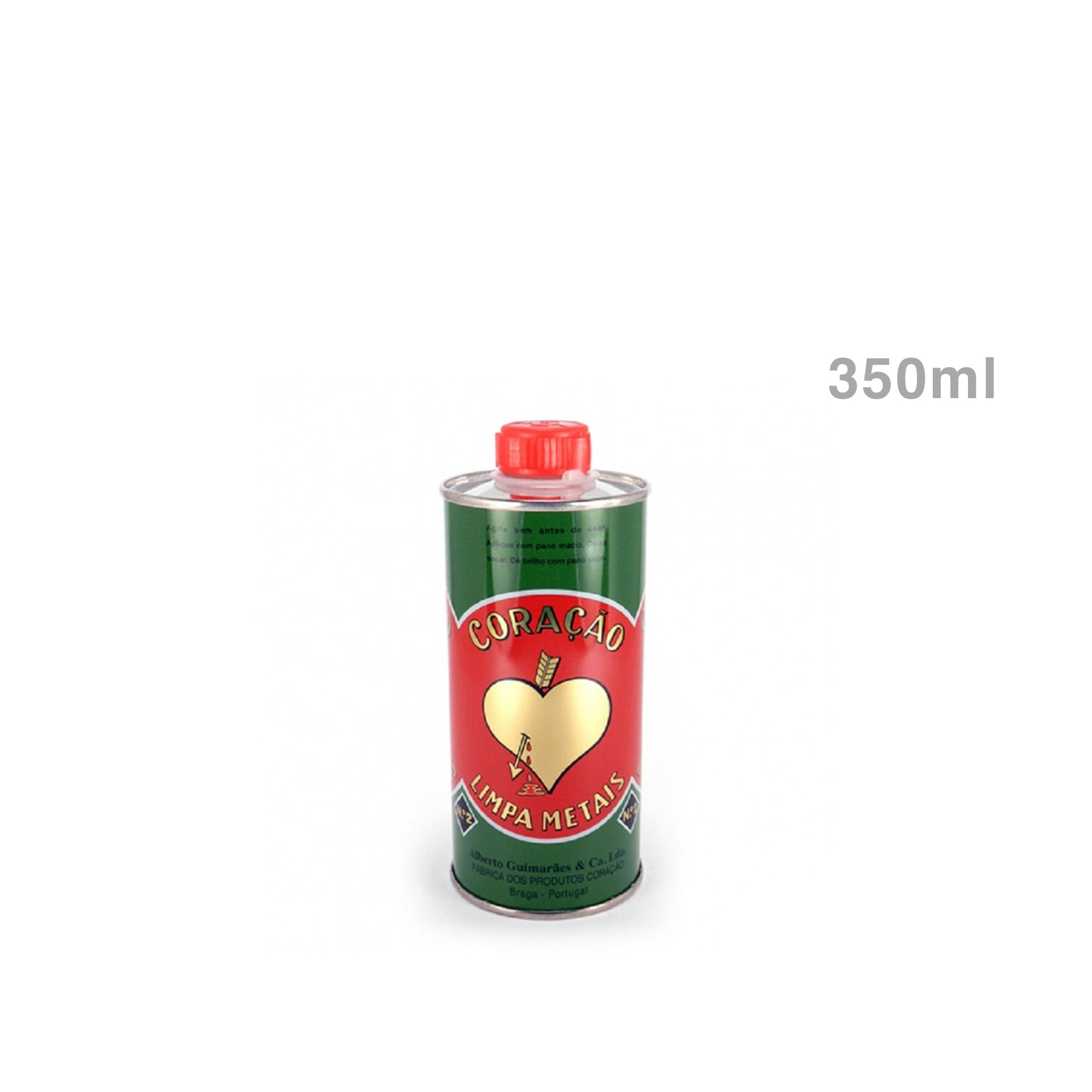 Limpa Metais Coração 350ml