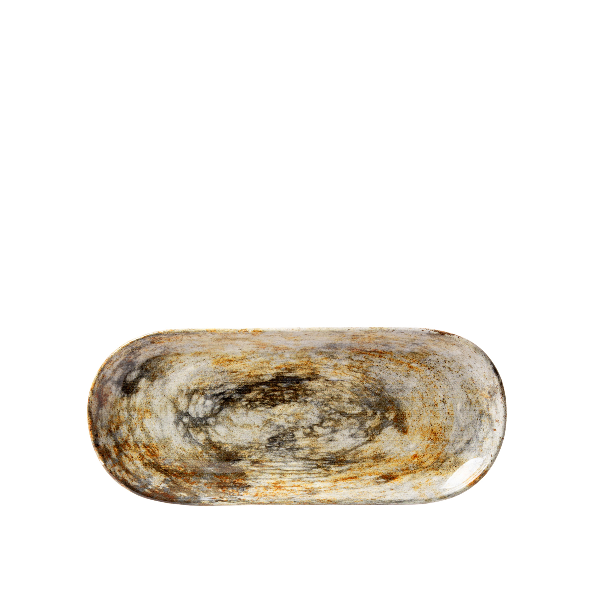 Travessa Porcelana Vessia Oval 34.5X15X2.5cm
