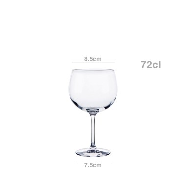 Copo com Pé Gin Ruta 72cl Pack 6