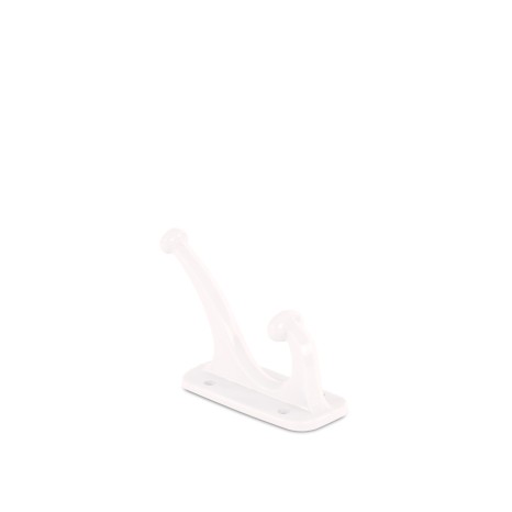 Cabide com 2 Ganchos Branco - Image product