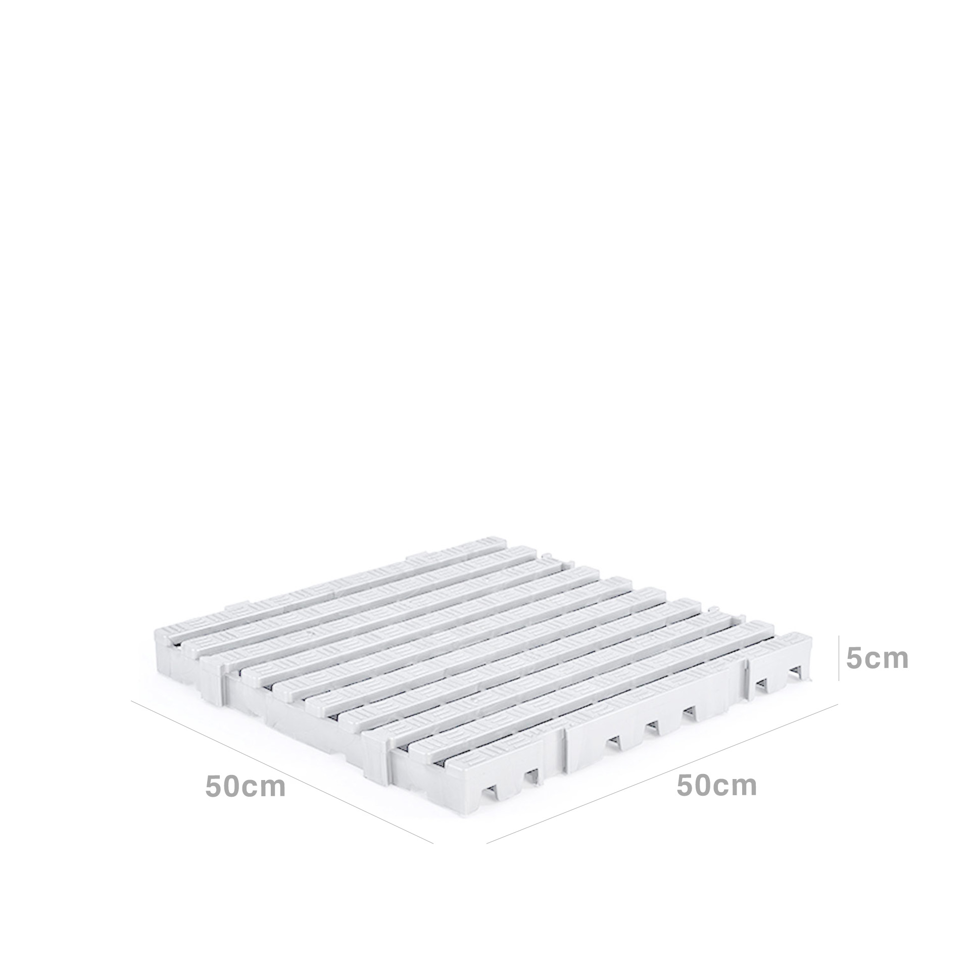 Estrado Plástico 50X50X5cm