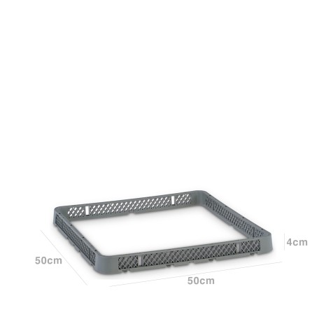Suplemento Altura Rack Universal Cinzento 50X50X4cm - Image product