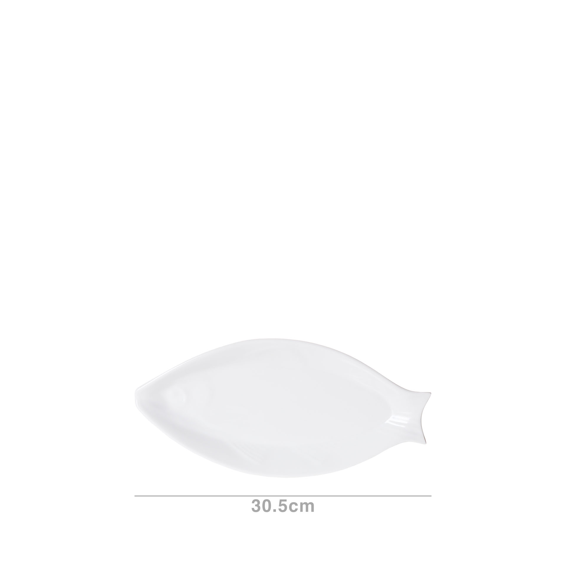 Travessa Peixe Melamina 30.5X14.8CM