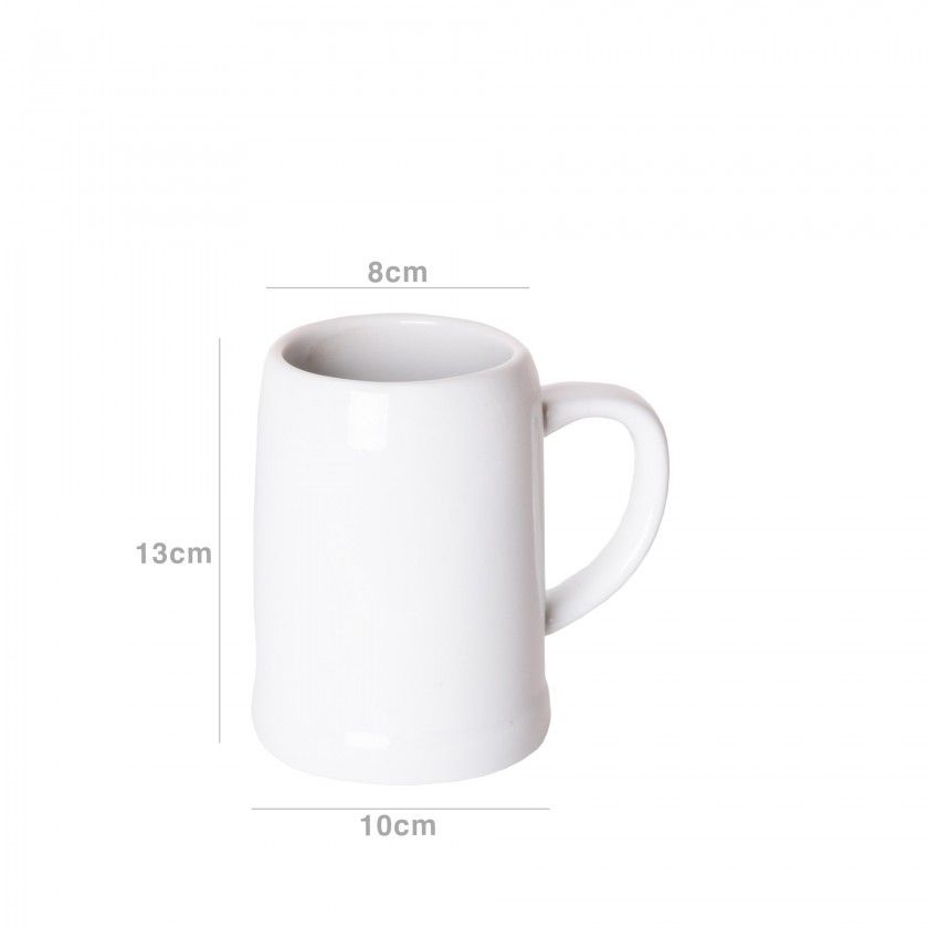 Caneca Cerveja Porcelana 600ml 8X10X13cm Caneca Cerveja Porcelana 600ml 8X10X13cm