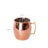 Caneca Cerveja Cobre 400ml 8X8.5cm