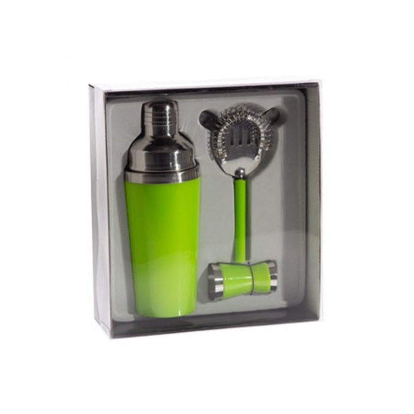 Conjunto Bar Coador Medidor Shaker 400ML Conjunto Bar Coador Medidor Shaker 400ML