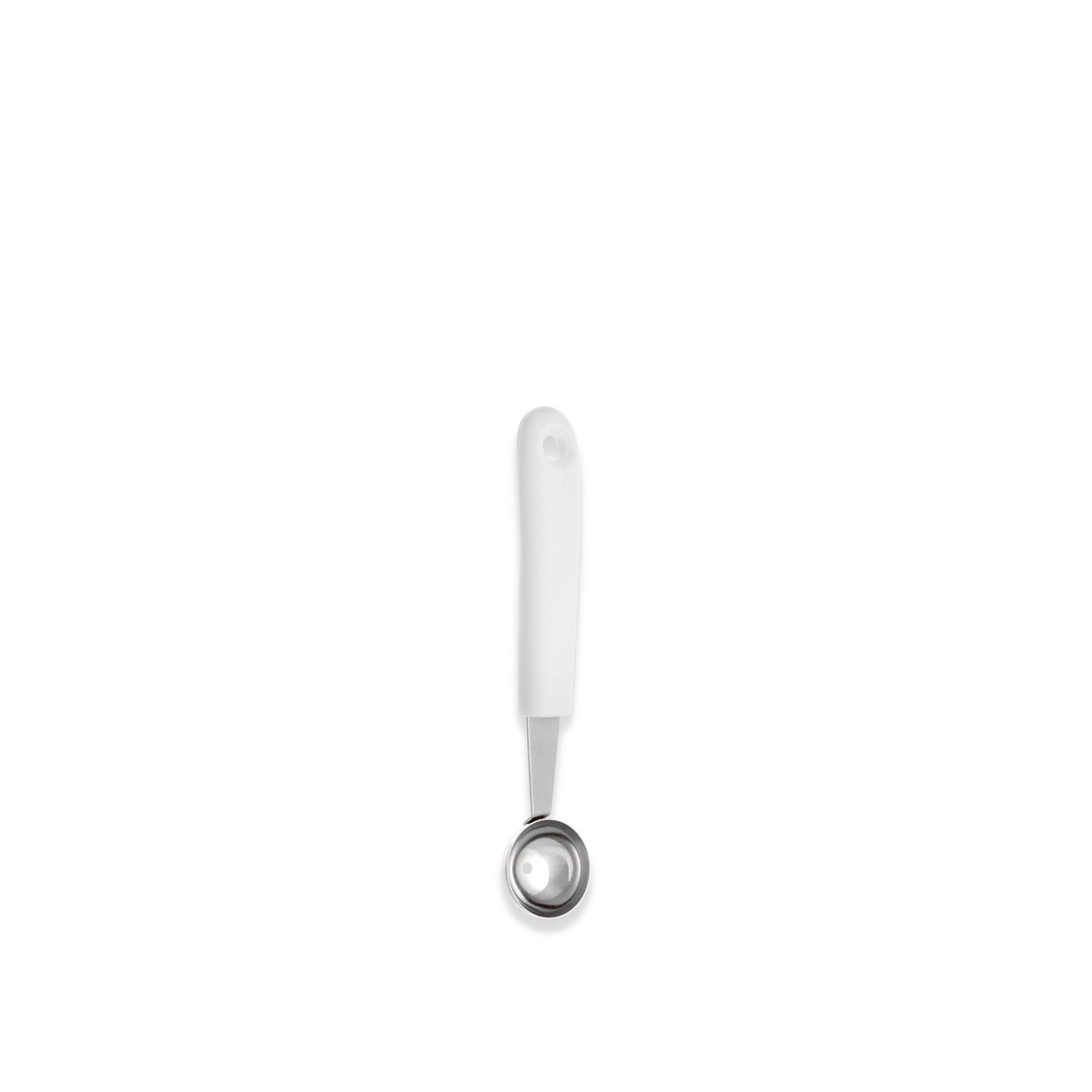Corta Fruta Bola Inox Classic Branco 18.5cm