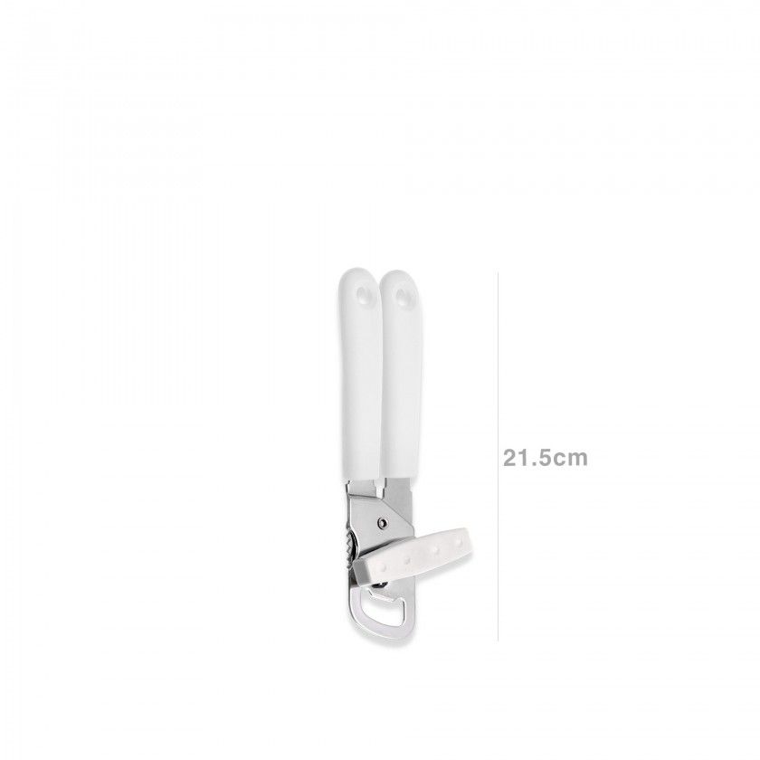 Abre Latas Inox Classic Branco 21.5cm Abre Latas Inox Classic Branco 21.5cm