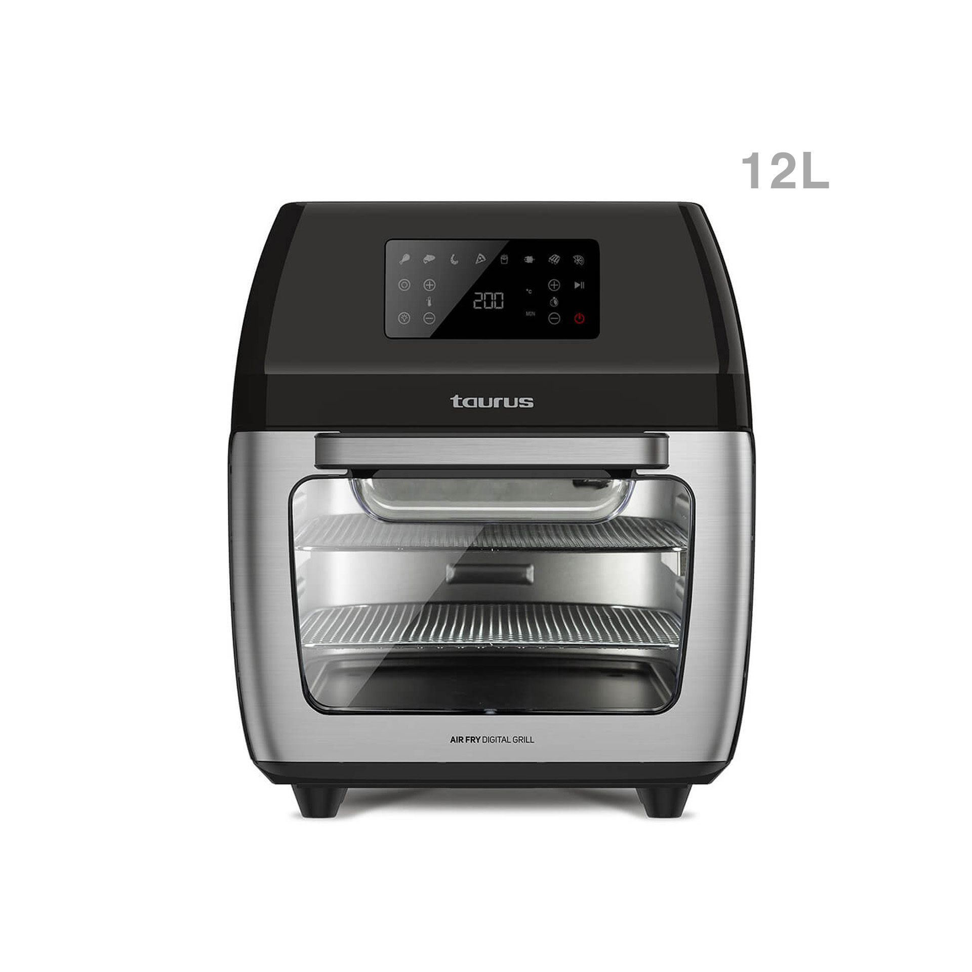 Fritadeira sem Óleo Digital Grill 12l 1700W