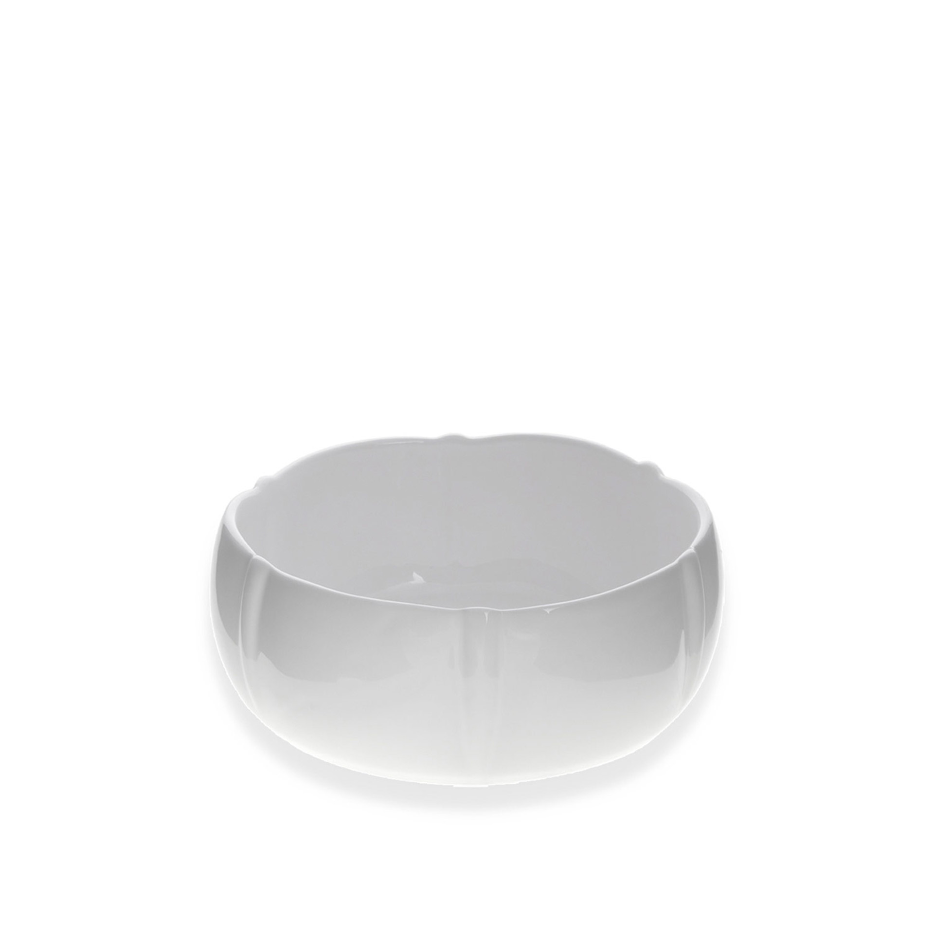 Floreira Redonda Branca 22cm