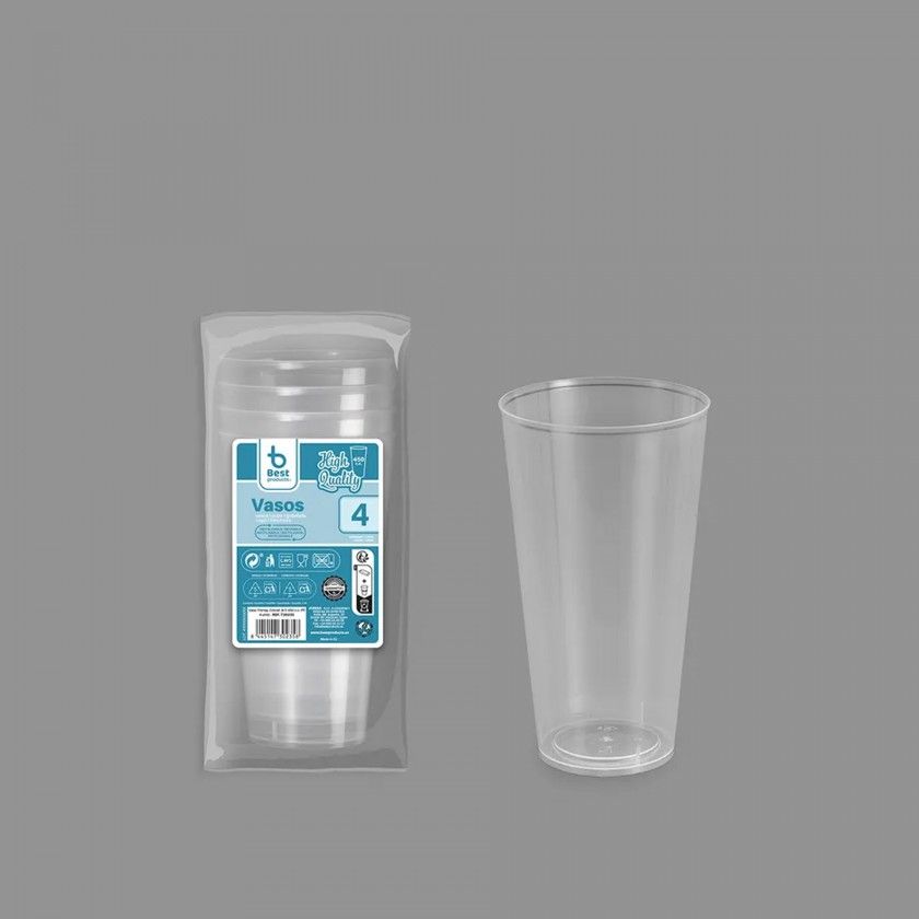 Copo Plástico 450ml Pack 4 Copo Plástico 450ml Pack 4
