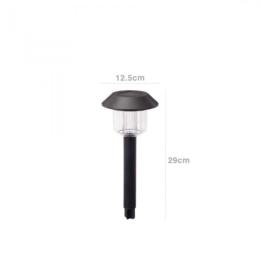Candeeiro Solar Inox 2V 45MA 12.5X12.5X29cm Candeeiro Solar Inox 2V 45MA 12.5X12.5X29cm
