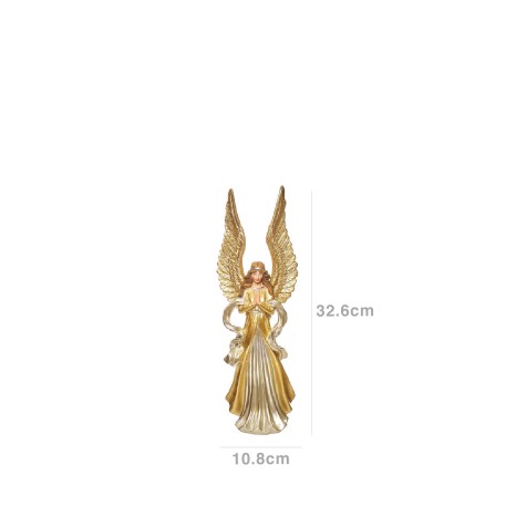 Anjo Natal com Asas Dourado - Image product