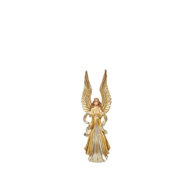 Anjo Natal com Asas Dourado