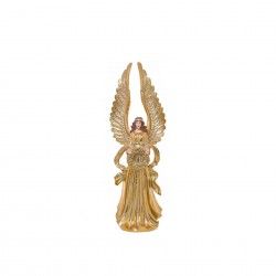 Anjo Natal com Asas Dourado Velho 20.4X16.8X60cm