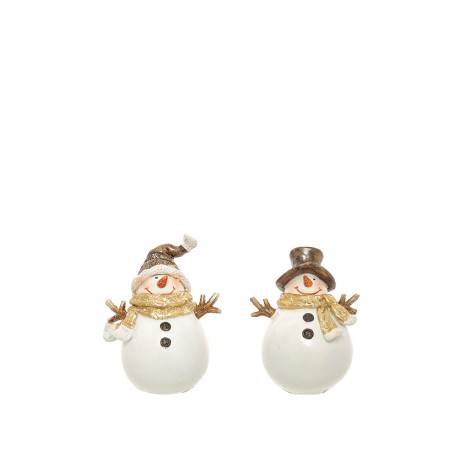 Boneco de Neve Branco 11.5X8.5X14.5cm - Image product