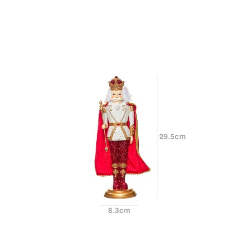 Soldado Quebra-Nozes Vermelho 8.3X8.3X29.5cm - Image product