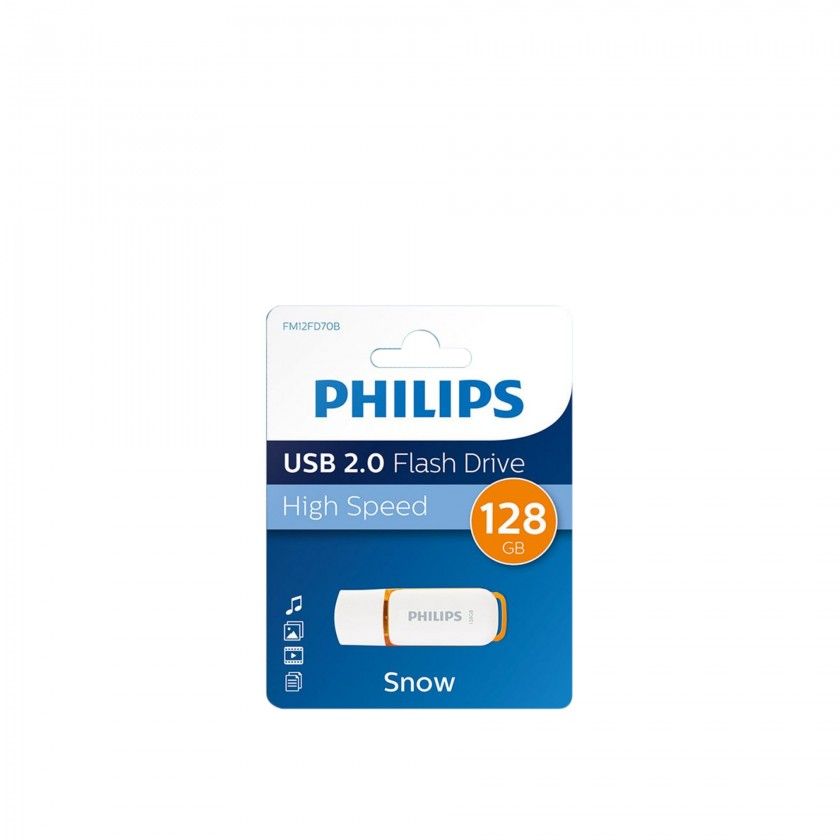 Pendrive Philips Snow 2.0 128gb Pendrive Philips Snow 2.0 128gb