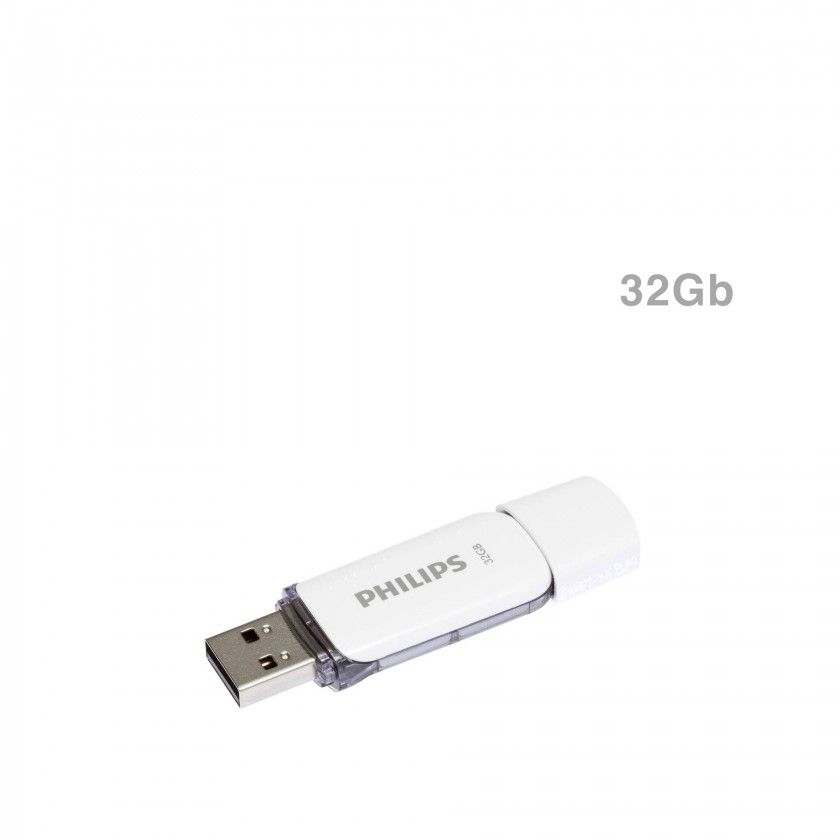 Pendrive Philips Snow Grey 2.0 32gb Pendrive Philips Snow Grey 2.0 32gb