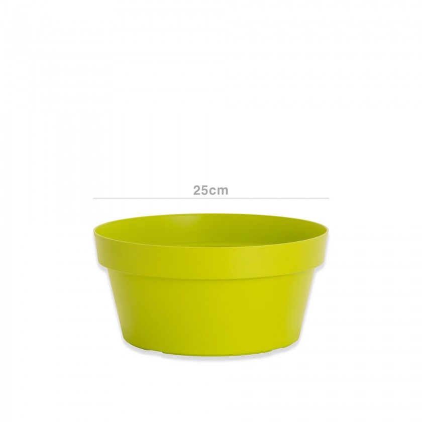 Taça Capri Redonda Ø25X11.9cm 4.4L Verde Lima Taça Capri Redonda Ø25X11.9cm 4.4L Verde Lima