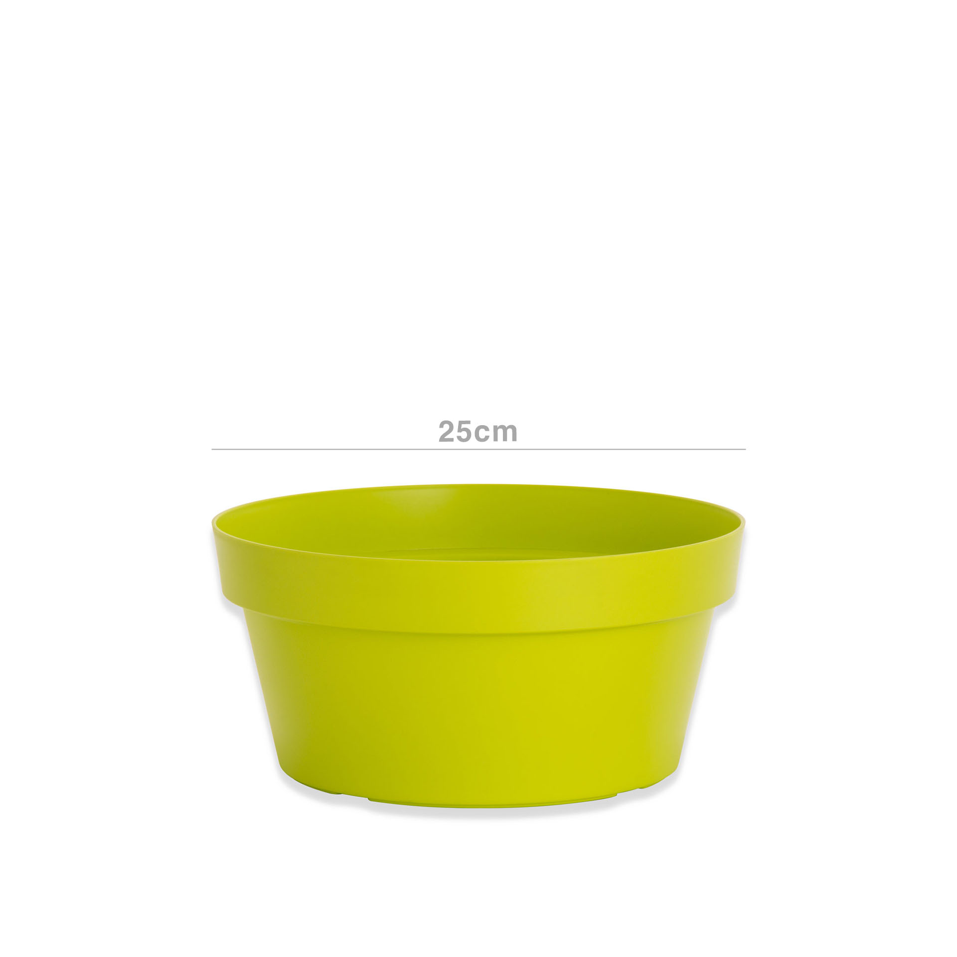 Taça Capri Redonda Ø25X11.9cm 4.4L Verde Lima