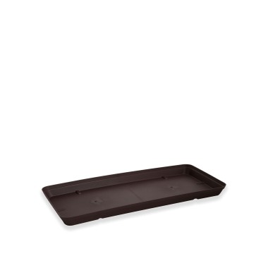 Prato Floreira Capri Xl Retangular 53.4X28X4cm Bronze