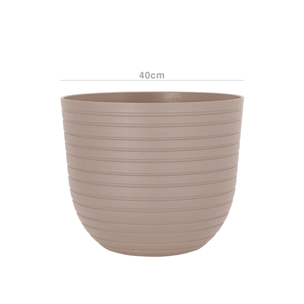 Vaso Havana Horizon Ø40X33.2cm 31L Betão