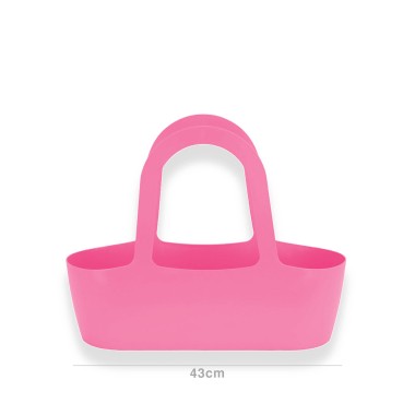 Bolsa Jasmim 43cm Rosa Fuchsia
