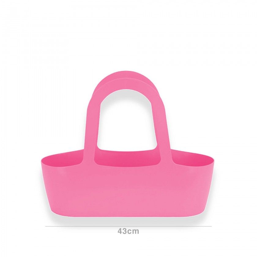 Bolsa Jasmim 43cm Rosa Fuchsia