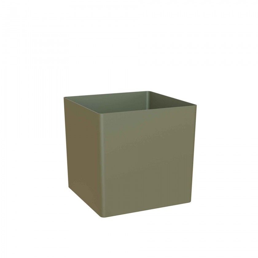 Vaso Oslo 13.5X13.5cm 2.2L Verde Seco