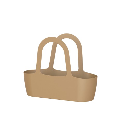 Floreira Bolsa Paris 43X16X34cm 7L Mostarda - Image product