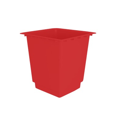 Interior Vaso Pisa 40X40X40cm 35L Vermelho
