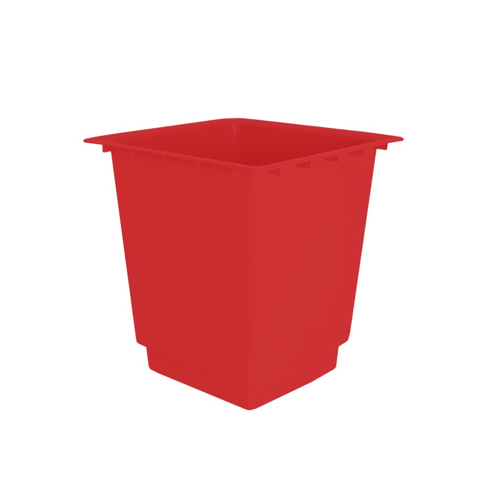Interior Vaso Pisa 40X40X40cm 35L Vermelho