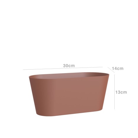 Floreira Porto 30X14.2X12.6cm 3.5L Terracota - Image product