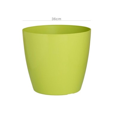 Vaso San Remo Com Rodas Ø36X33.5cm 25L Verde Lima