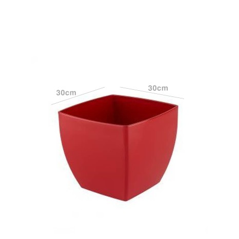 Vaso Siena 30X30X27cm Vermelho - Image product