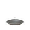 Prato Venezia Redondo 45cm Para Vaso 50cm Antracite Prato Venezia Redondo 45cm Para Vaso 50cm Antracite