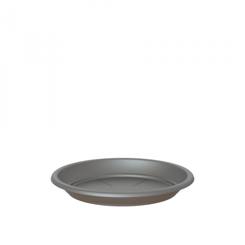 Prato Venezia Redondo 45cm Para Vaso 50cm Antracite