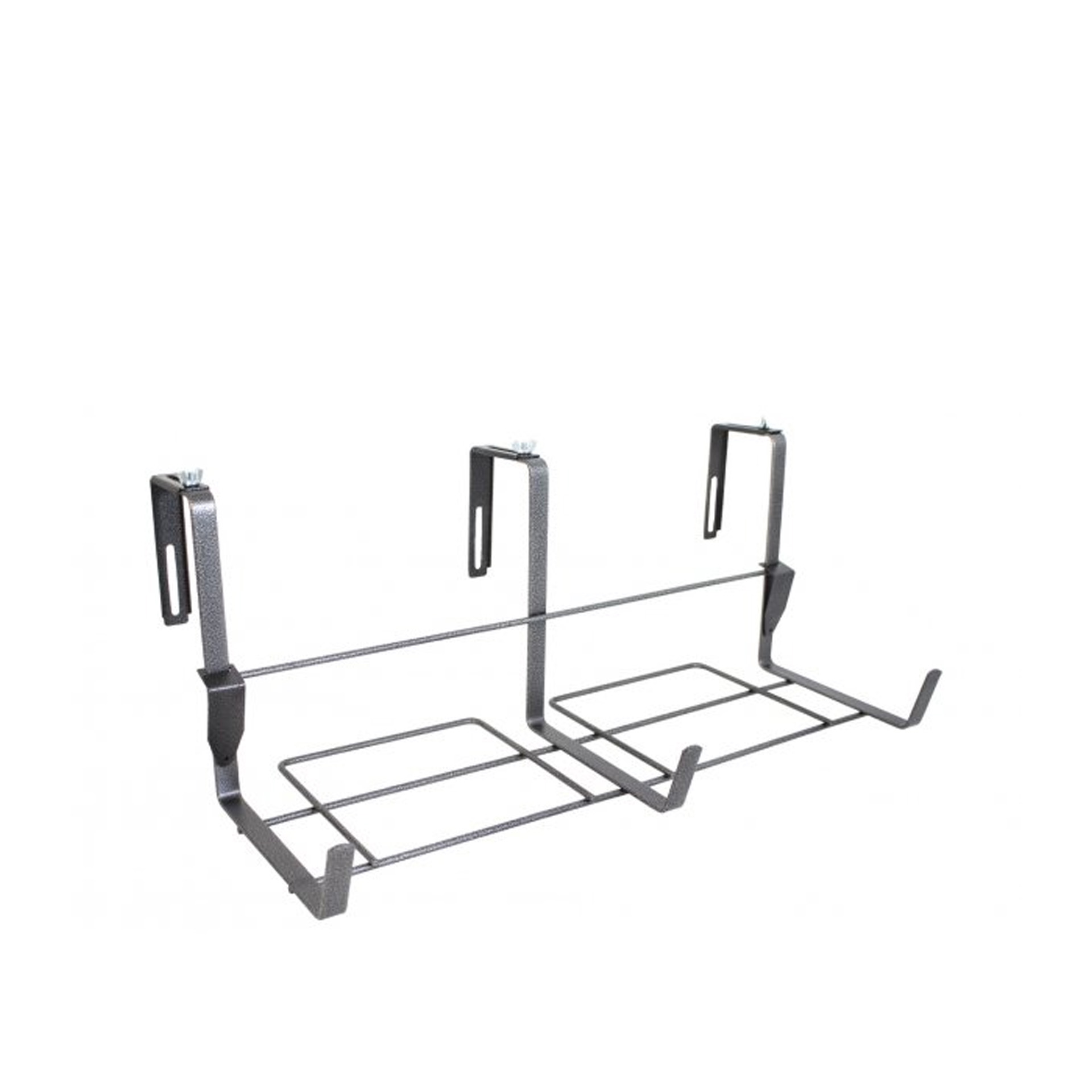 Suporte Varanda Ajustável 60X20X25cm 30Kg Cinzento Martelado