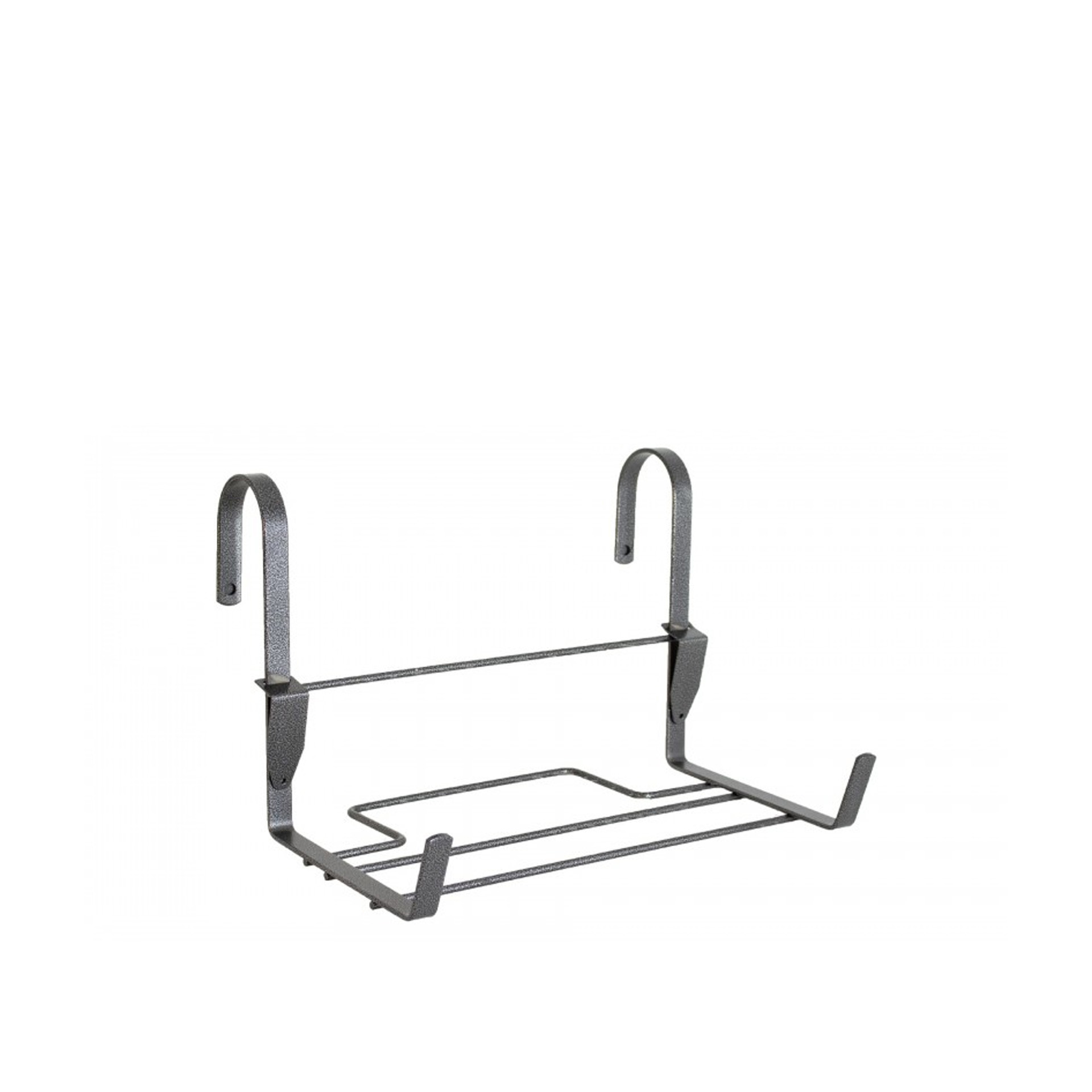 Suporte Varanda Floreira 37X20X25cm 20Kg Cinzento Martelado