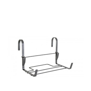 Suporte Varanda Floreira 37X20X25cm 20Kg Cinzento Martelado